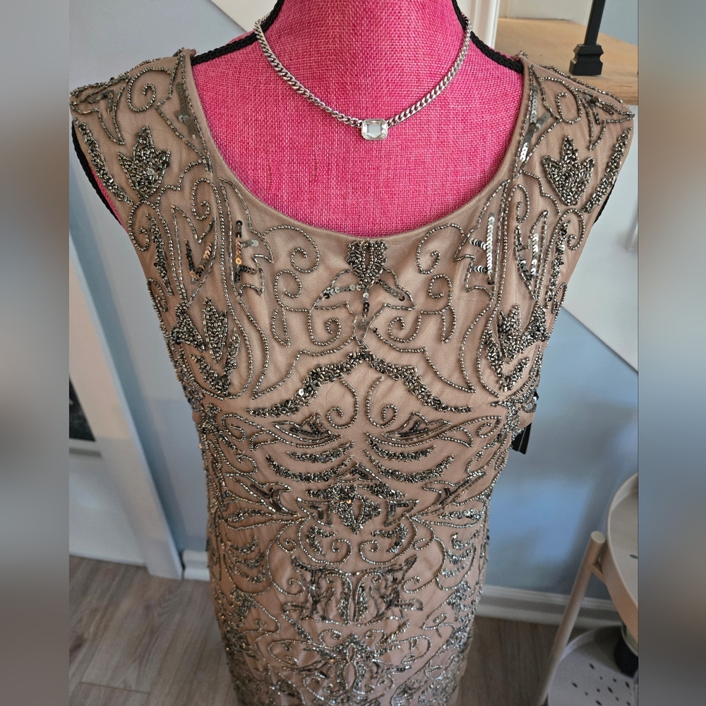 Adrianna Papell Cocktail / Party Dress  - NWT -‎ Size 12 - Picture 3 of 13